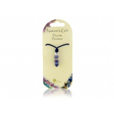 Nature's Gift Point Necklace: Flourite Nature's Gift Point Necklace: Flourite