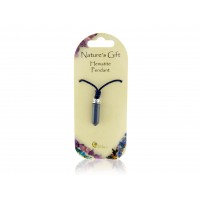 Nature's Gift Point Necklace: Hematite