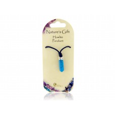Nature's Gift Point Necklace: Howlite Nature's Gift Point Necklace: Howlite