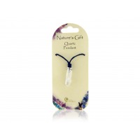 Nature's Gift Point Necklace: Quartz