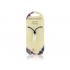 Nature's Gift Point Necklace: Quartz