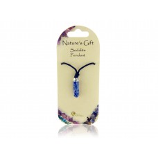 Nature's Gift Point Necklace: Sodalite