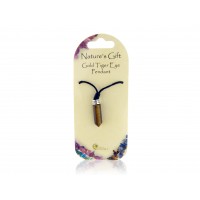 Nature's Gift Point Necklace: Golden Tiger Eye