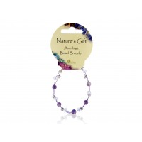 Nature's Gift Wire Bracelet: Amethyst
