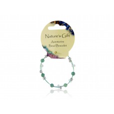 Nature's Gift Wire Bracelet: Aventurine