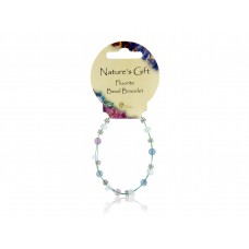 Nature's Gift Wire Bracelet: Flourite