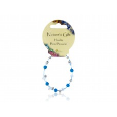 Nature's Gift Wire Bracelet: Howlite