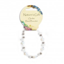 Nature's Gift Wire Bracelet: Opalite