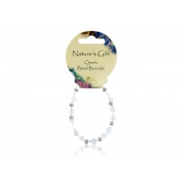 Nature's Gift Wire Bracelet: Quartz