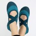 Fitkicks Crossovers: Teal S ( US 5.5-6.5 )