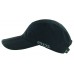 Fitkicks Folding Cap: Black