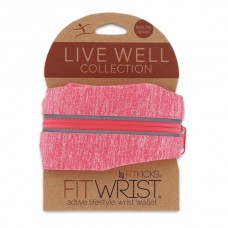 Fit Wrist Wallet : Pink