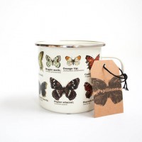 Enamel Mug Butterflies