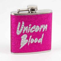 Unicorn Hip Flask