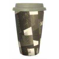 Bamboo Cups: Black and White