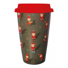 Bamboo Cups: Christmas 1 Santa