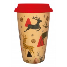 Bamboo Cups: Christmas 2 Reindeer