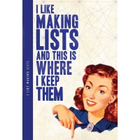 Notes 'N' Quotes Notebook: I Like Making Lists