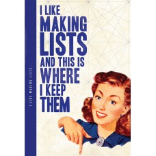Notes 'N' Quotes Notebook: I Like Making Lists
