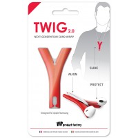 TWIG Cord Wrap: Red