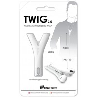 TWIG Cord Wrap: White
