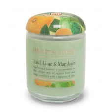 340g Large Candle : Basil, Lime & Mandarin 340g Large Candle : Basil, Lime & Mandarin