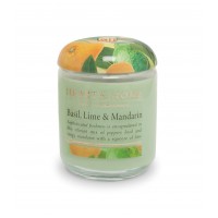 115g Small Candle :  Basil, Lime & Mandarin