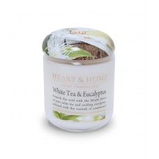 115g Small Candle : White Tea & Eucalyptus