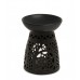 Wax Melt Warmer: Moroccan Black Ceramic