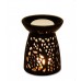 Wax Melt Warmer: Moroccan Black Ceramic