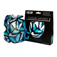 Modgy Luminaries: Blue Morpho Butterflies