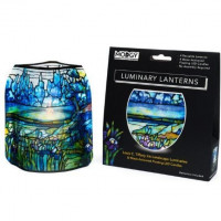 Modgy Luminaries: Louis C. Tiffany Iris Landscapes