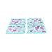 Modgy Silicone Coaster Set : Tropikal