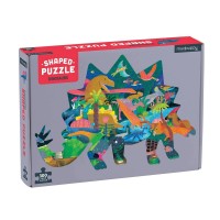 300Pc Shaped Scene Puzzles: Dinosaurs