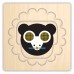 4 Layer Wood Puzzles: Animal Faces