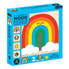 4 Layer Wood Puzzles: Rainbow Friends