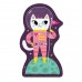 50Pc Shaped Character Puzzles: Space Cat