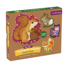 My First Touch & Feel Puzzles: Forest Friends