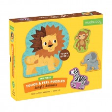 My First Touch & Feel Puzzles: Jungle Animals