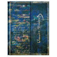 Embellished Manuscripts Collection, Monet (Water Lilies), Letter to Morisot, Ultra, Lined
