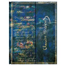 Embellished Manuscripts Collection, Monet (Water Lilies), Letter to Morisot, Ultra, Lined