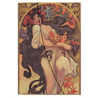 Mucha Collection, Autumn Maiden, Mini, Unlined