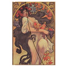 Mucha Collection, Autumn Maiden, Mini, Unlined Mucha Collection, Autumn Maiden, Mini, Unlined