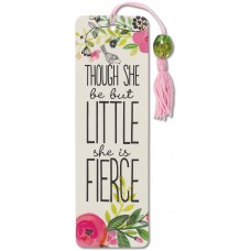 Beaded Bookmark And Though She Be Little But She Is Fierce