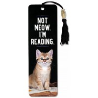 Beaded Bookmark Not Meow Im Reading
