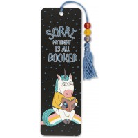 Beaded Bookmark Sorry My Night Is All Booked