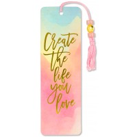Beaded Bookmark Watercolour Sunset