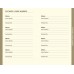 Internet Address & Passwords Logbook Gold Dots Journal