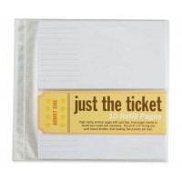 Just The Ticket Refill-Sheets 10Pk