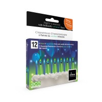 Coloured Flame Birthday - Boys - Blue/Green